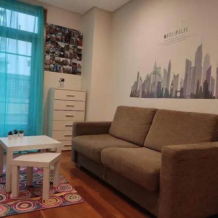 Pleno Centro, Terraza, Principe, 5 Min Casco Vello Y Estacion Ave Appartamento Vigo