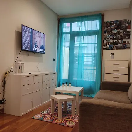 Pleno Centro, Terraza, Principe, 5 Min Casco Vello Y Estacion Ave ヴィーゴ