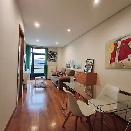 Apartment Pleno Centro, Terraza, Principe, 5 Min Casco Vello Y Estacion Ave