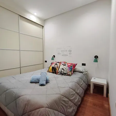 Appartamento Pleno Centro, Terraza, Principe, 5 Min Casco Vello Y Estacion Ave *