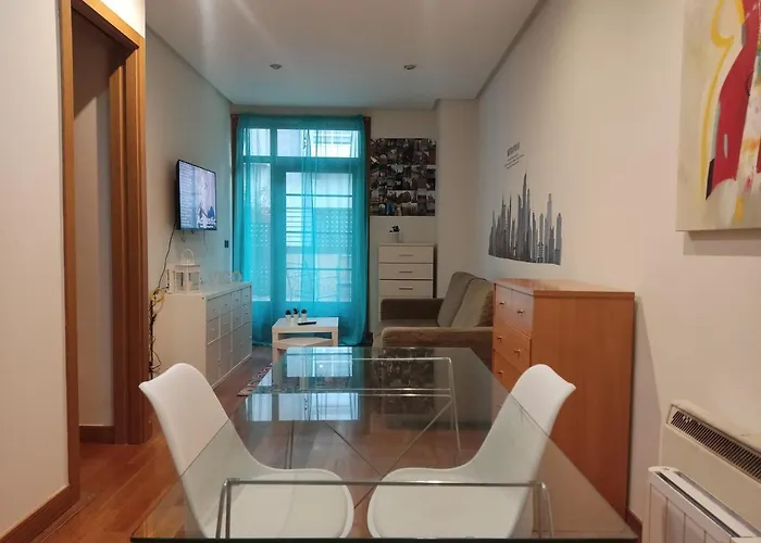 Pleno Centro, Terraza, Principe, 5 Min Casco Vello Y Estacion Ave *