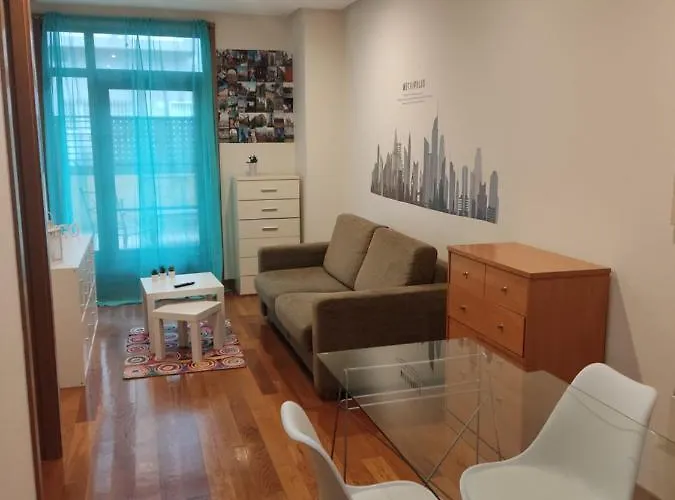 Pleno Centro, Terraza, Principe, 5 Min Casco Vello Y Estacion Ave Vigo