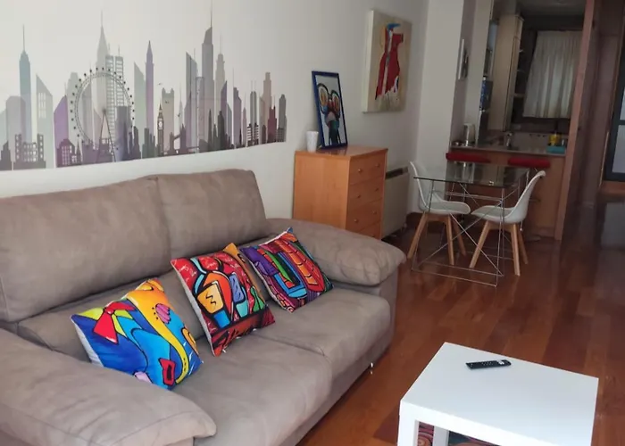 Apartment Pleno Centro, Terraza, Principe, 5 Min Casco Vello Y Estacion Ave Vigo