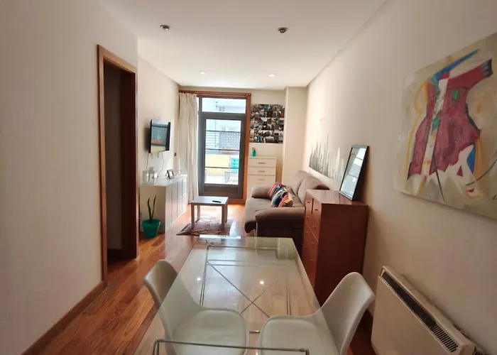 Pleno Centro, Terraza, Principe, 5 Min Casco Vello Y Estacion Ave Apartment Vigo